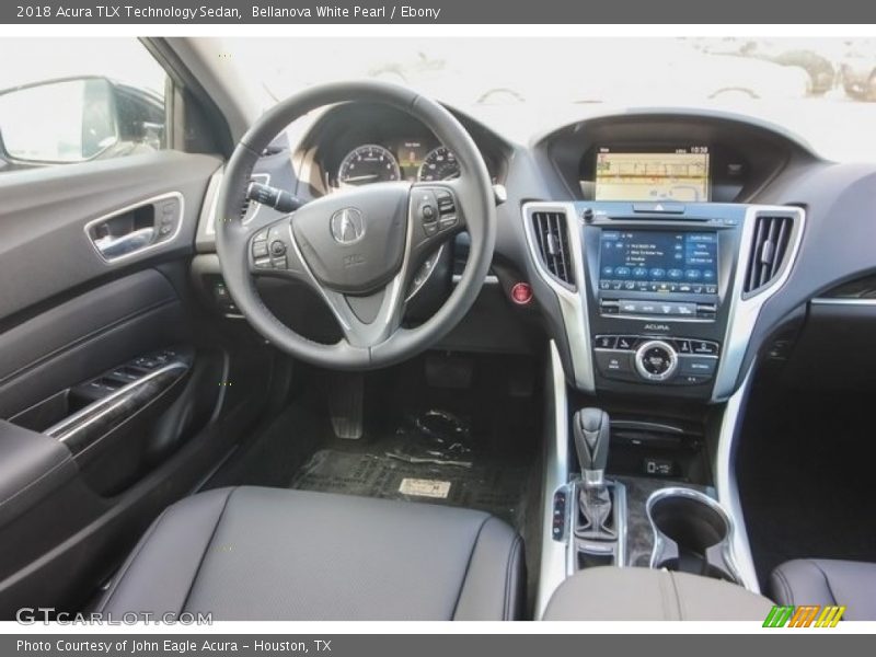 Bellanova White Pearl / Ebony 2018 Acura TLX Technology Sedan
