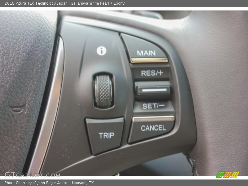 Bellanova White Pearl / Ebony 2018 Acura TLX Technology Sedan