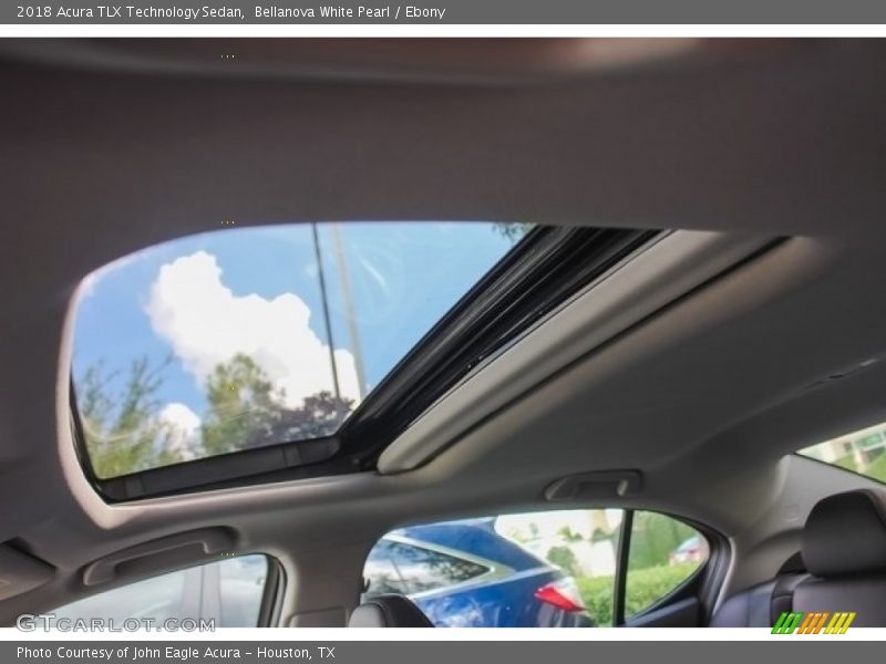 Bellanova White Pearl / Ebony 2018 Acura TLX Technology Sedan