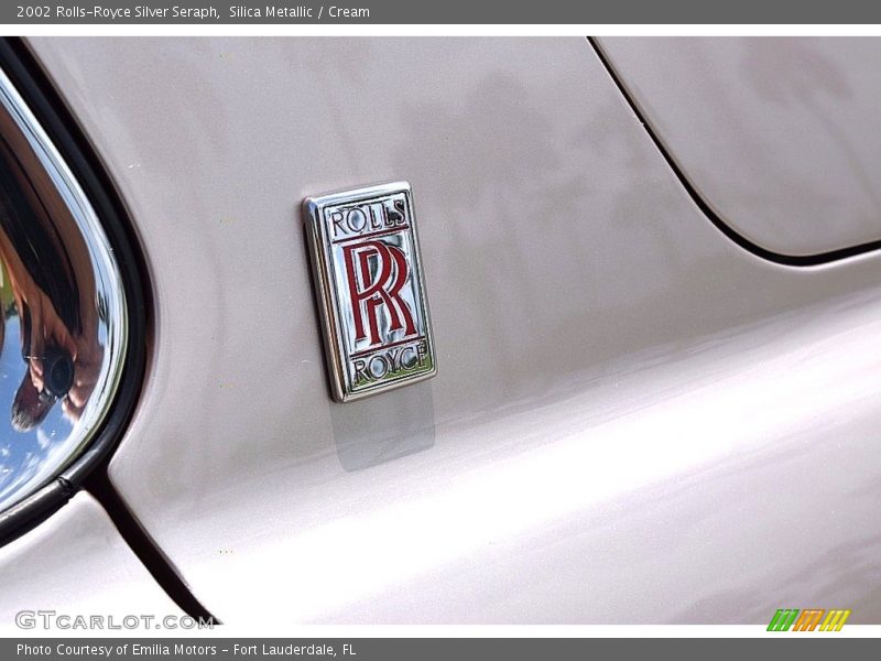 Silica Metallic / Cream 2002 Rolls-Royce Silver Seraph