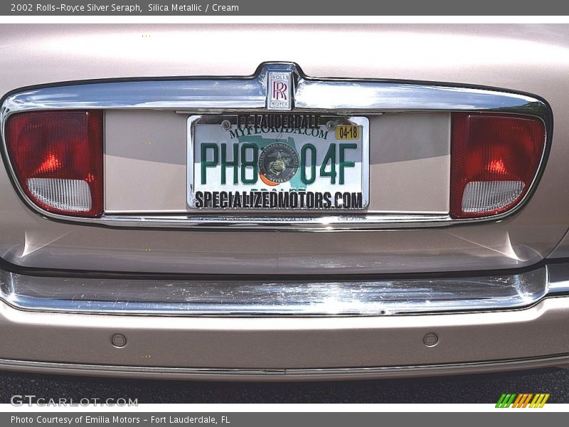 Silica Metallic / Cream 2002 Rolls-Royce Silver Seraph