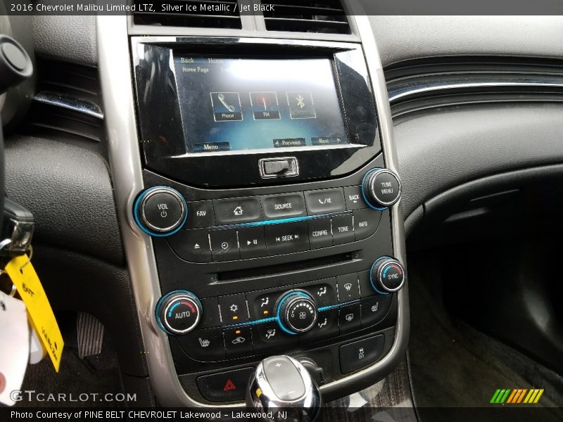 Silver Ice Metallic / Jet Black 2016 Chevrolet Malibu Limited LTZ