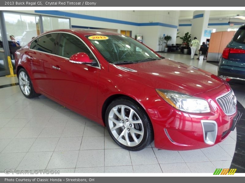 Crystal Red Tintcoat / Ebony 2013 Buick Regal GS