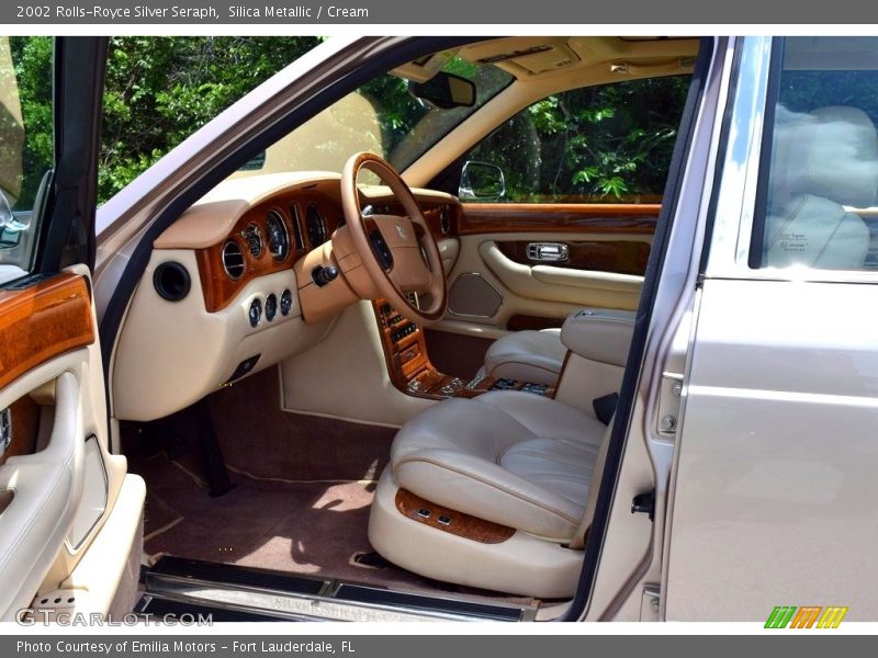 Silica Metallic / Cream 2002 Rolls-Royce Silver Seraph
