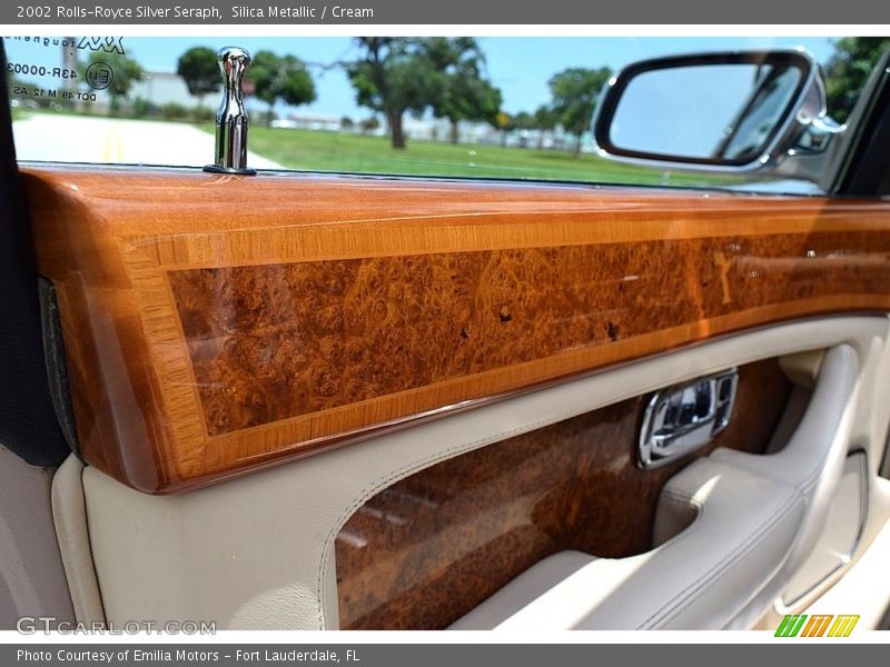 Door Panel of 2002 Silver Seraph 