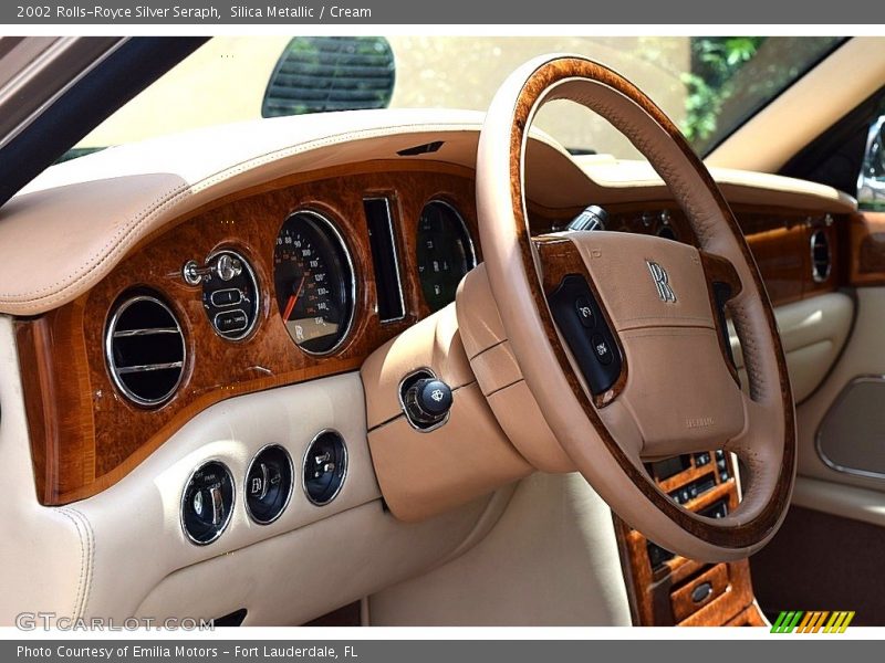 Silica Metallic / Cream 2002 Rolls-Royce Silver Seraph