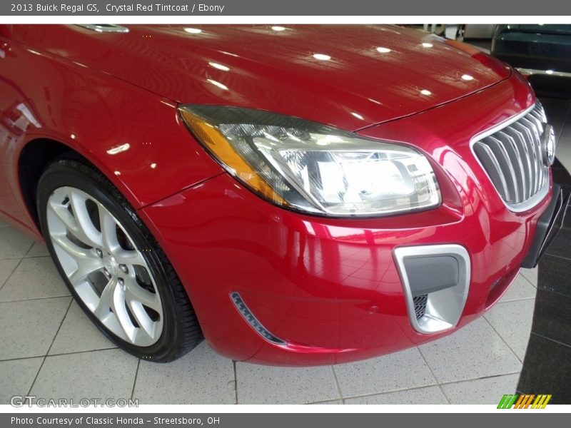 Crystal Red Tintcoat / Ebony 2013 Buick Regal GS