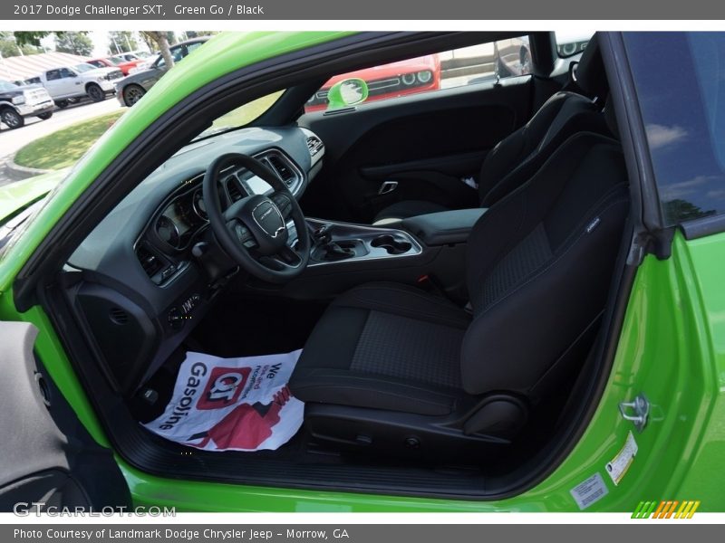 Green Go / Black 2017 Dodge Challenger SXT