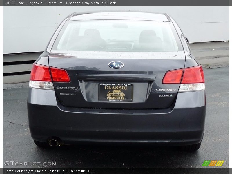 Graphite Gray Metallic / Black 2013 Subaru Legacy 2.5i Premium