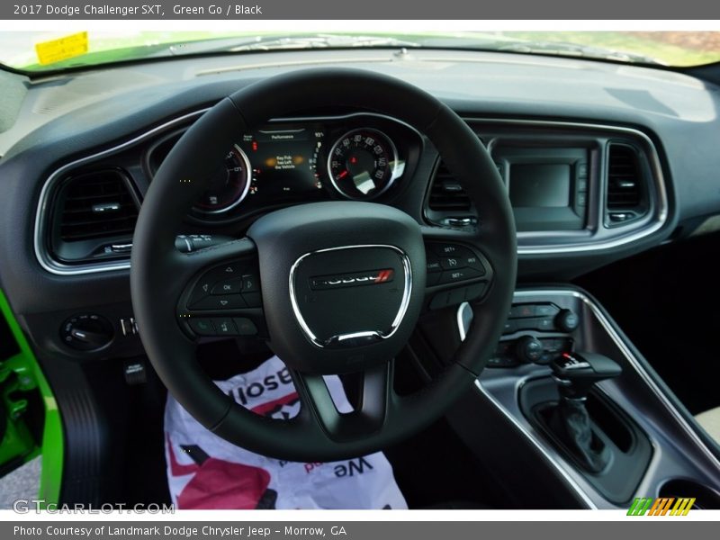 Green Go / Black 2017 Dodge Challenger SXT