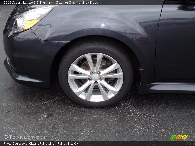 Graphite Gray Metallic / Black 2013 Subaru Legacy 2.5i Premium