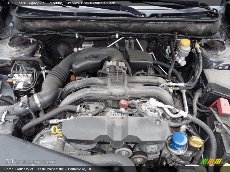 Graphite Gray Metallic / Black 2013 Subaru Legacy 2.5i Premium