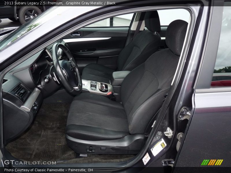 Graphite Gray Metallic / Black 2013 Subaru Legacy 2.5i Premium