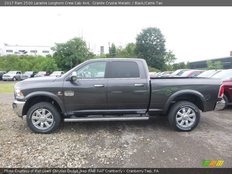 Granite Crystal Metallic / Black/Cattle Tan 2017 Ram 2500 Laramie Longhorn Crew Cab 4x4