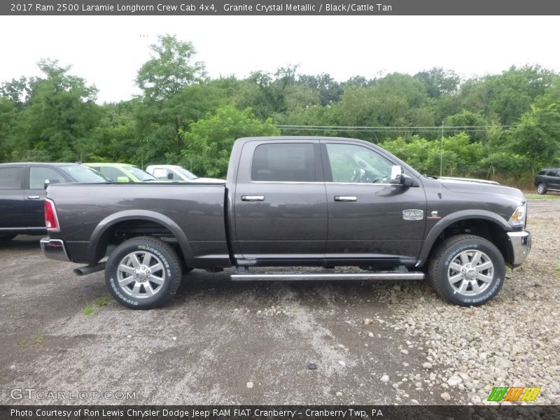 Granite Crystal Metallic / Black/Cattle Tan 2017 Ram 2500 Laramie Longhorn Crew Cab 4x4