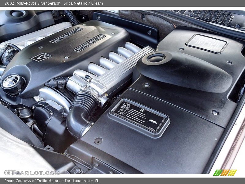  2002 Silver Seraph  Engine - 5.4 Liter SOHC 24-Valve V12