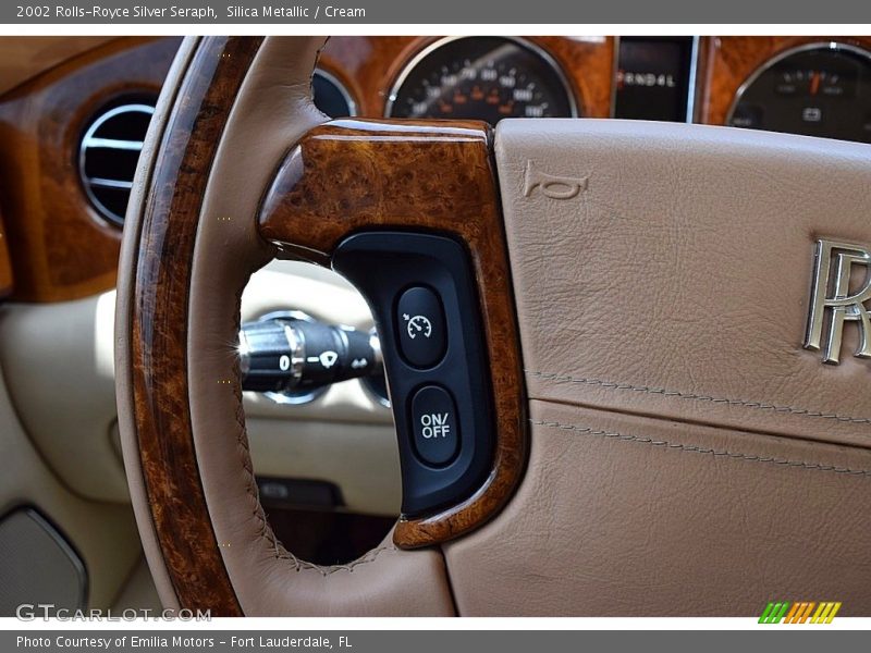  2002 Silver Seraph  Steering Wheel