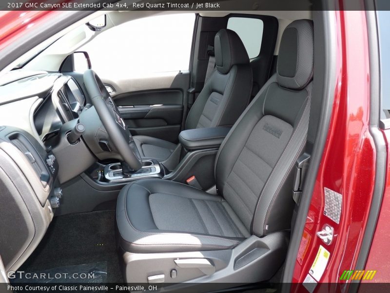 Front Seat of 2017 Canyon SLE Extended Cab 4x4