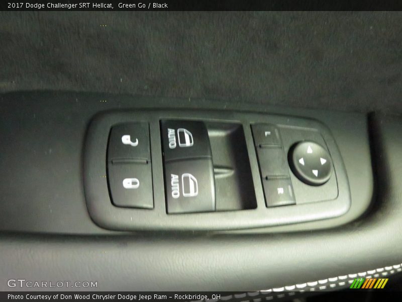 Green Go / Black 2017 Dodge Challenger SRT Hellcat