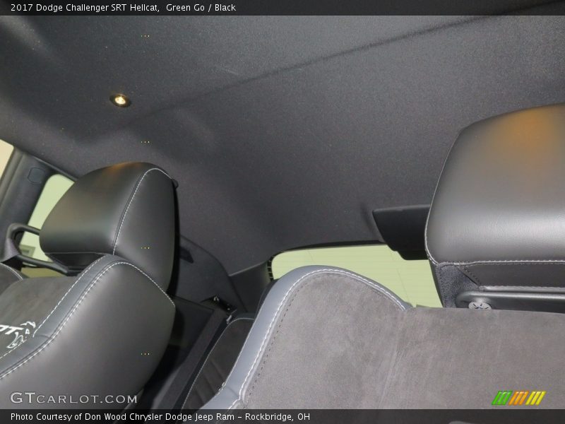 Green Go / Black 2017 Dodge Challenger SRT Hellcat