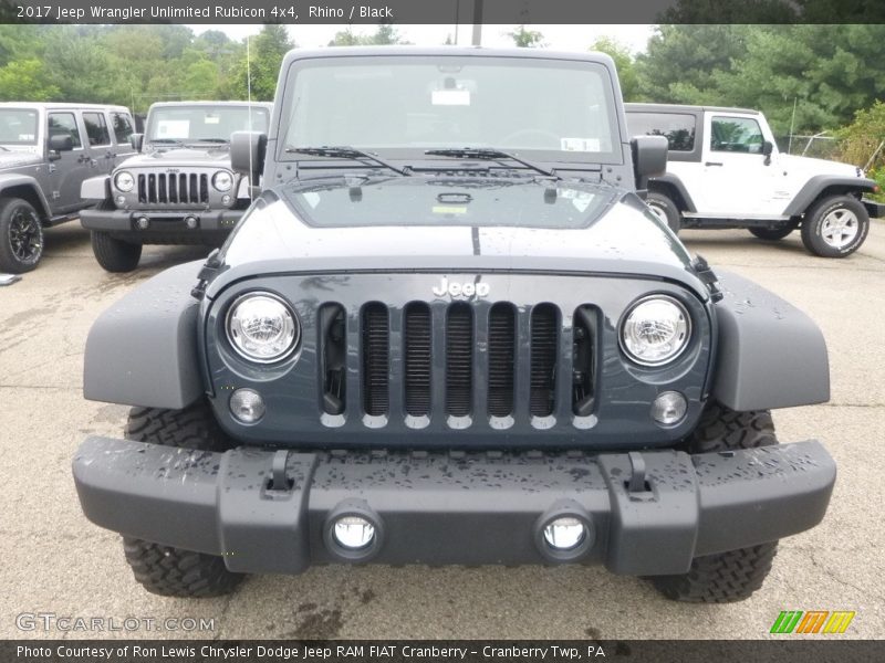 Rhino / Black 2017 Jeep Wrangler Unlimited Rubicon 4x4