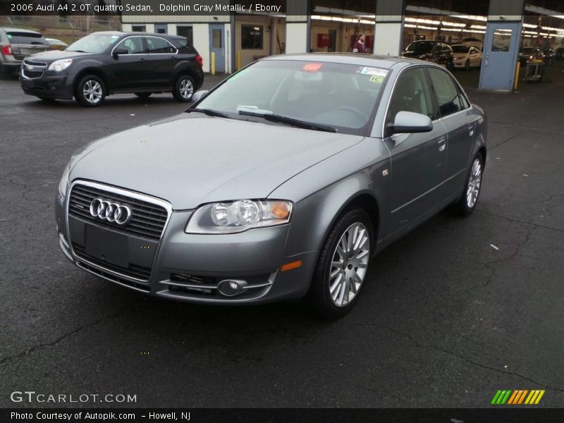 Dolphin Gray Metallic / Ebony 2006 Audi A4 2.0T quattro Sedan
