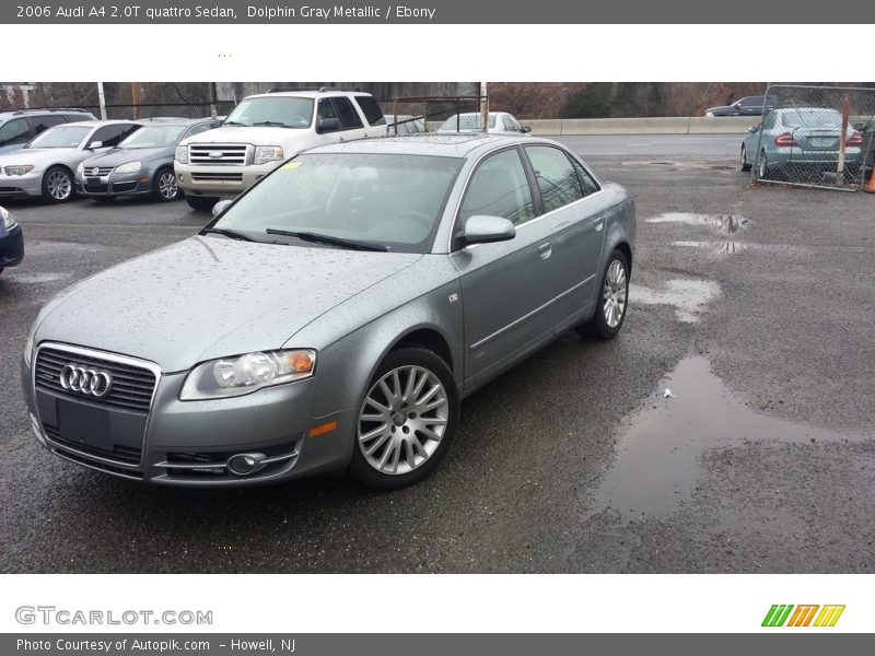 Dolphin Gray Metallic / Ebony 2006 Audi A4 2.0T quattro Sedan