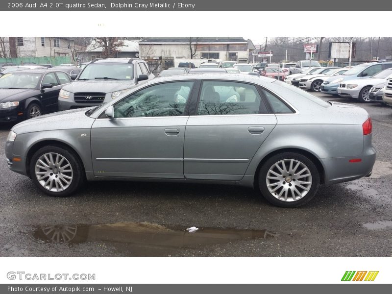 Dolphin Gray Metallic / Ebony 2006 Audi A4 2.0T quattro Sedan