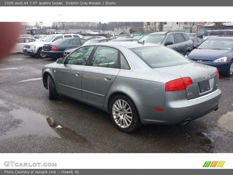 Dolphin Gray Metallic / Ebony 2006 Audi A4 2.0T quattro Sedan