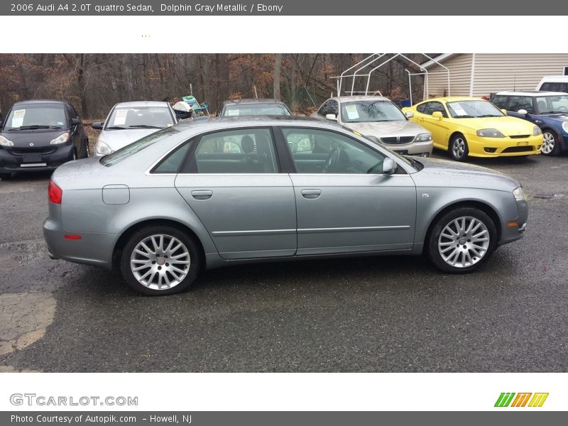 Dolphin Gray Metallic / Ebony 2006 Audi A4 2.0T quattro Sedan