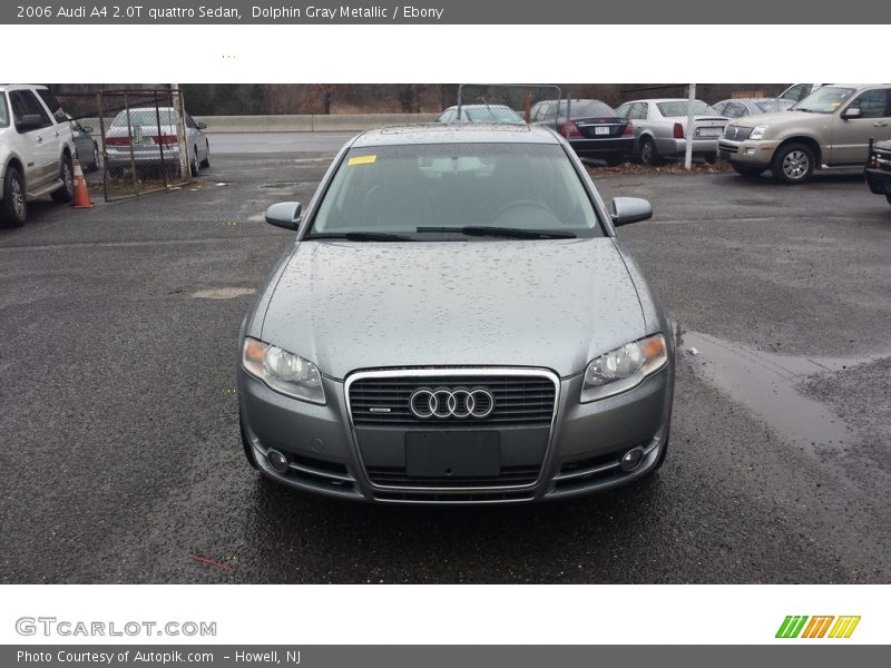 Dolphin Gray Metallic / Ebony 2006 Audi A4 2.0T quattro Sedan