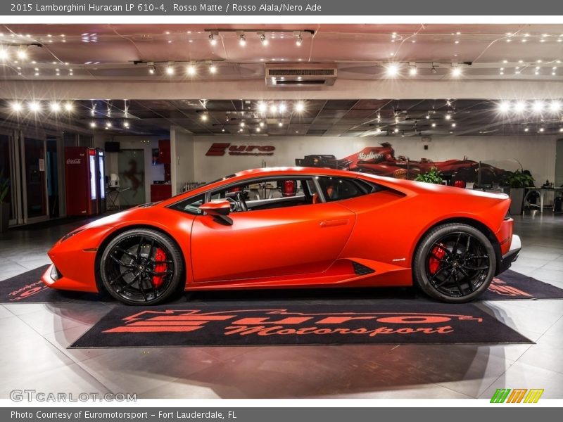 Rosso Matte / Rosso Alala/Nero Ade 2015 Lamborghini Huracan LP 610-4