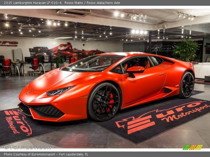 Front 3/4 View of 2015 Huracan LP 610-4