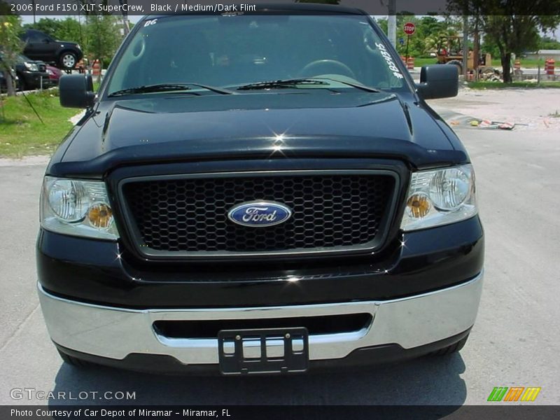 Black / Medium/Dark Flint 2006 Ford F150 XLT SuperCrew