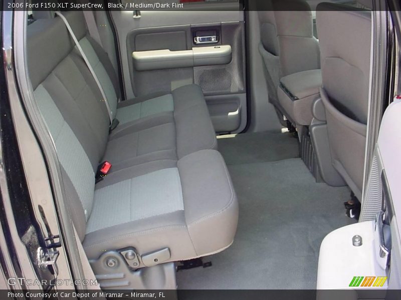 Black / Medium/Dark Flint 2006 Ford F150 XLT SuperCrew