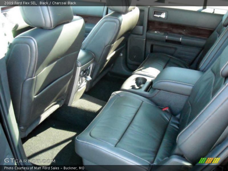 Black / Charcoal Black 2009 Ford Flex SEL