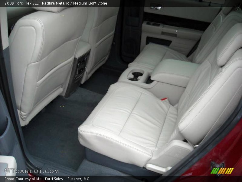 Redfire Metallic / Medium Light Stone 2009 Ford Flex SEL