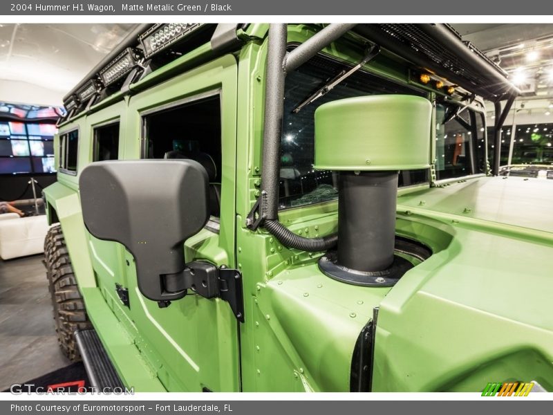 Matte Metalic Green / Black 2004 Hummer H1 Wagon