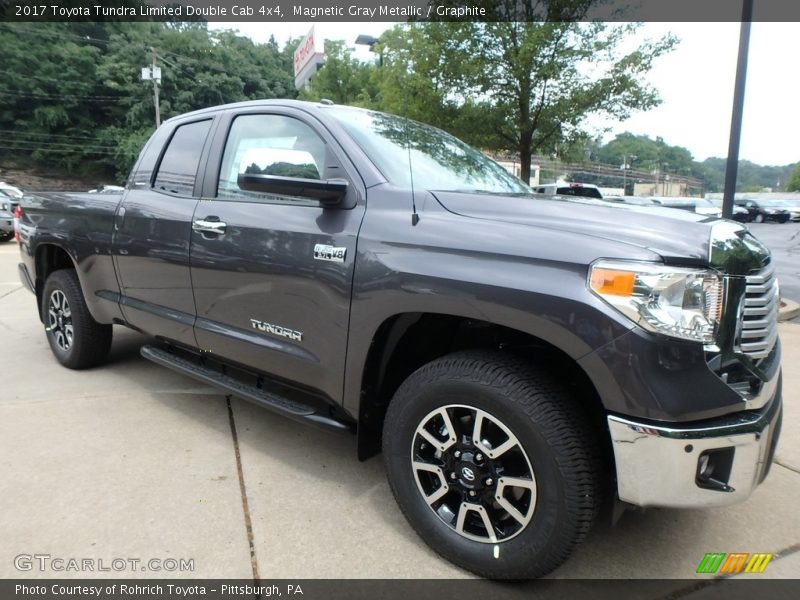 Magnetic Gray Metallic / Graphite 2017 Toyota Tundra Limited Double Cab 4x4