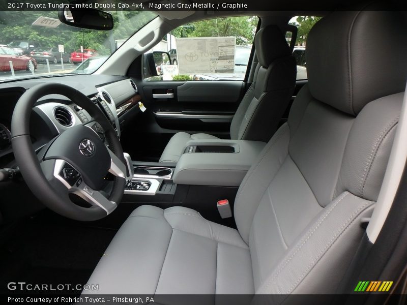 Front Seat of 2017 Tundra Limited Double Cab 4x4
