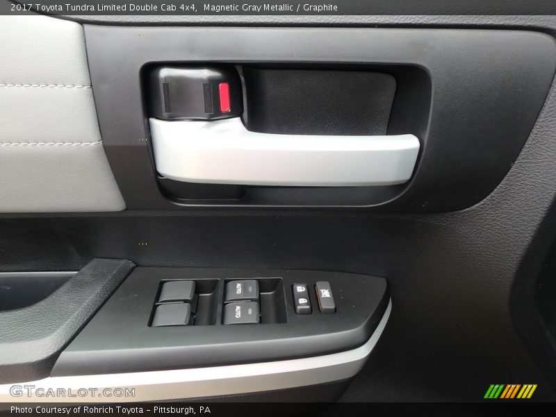 Controls of 2017 Tundra Limited Double Cab 4x4
