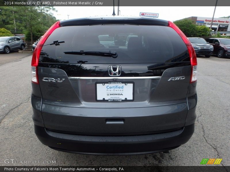 Polished Metal Metallic / Gray 2014 Honda CR-V EX AWD