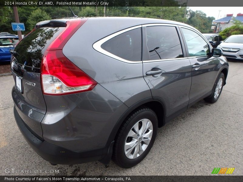 Polished Metal Metallic / Gray 2014 Honda CR-V EX AWD