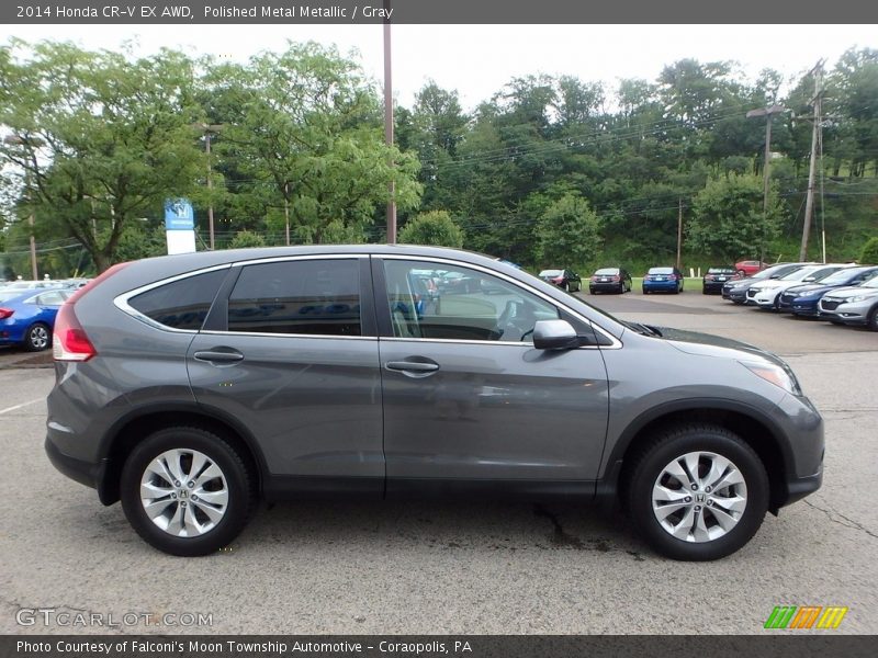 Polished Metal Metallic / Gray 2014 Honda CR-V EX AWD