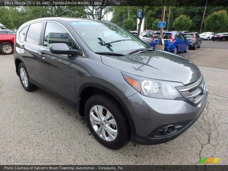 Polished Metal Metallic / Gray 2014 Honda CR-V EX AWD