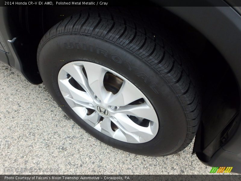 Polished Metal Metallic / Gray 2014 Honda CR-V EX AWD