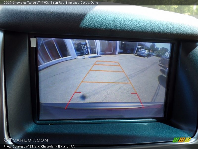 Siren Red Tintcoat / Cocoa/Dune 2017 Chevrolet Tahoe LT 4WD