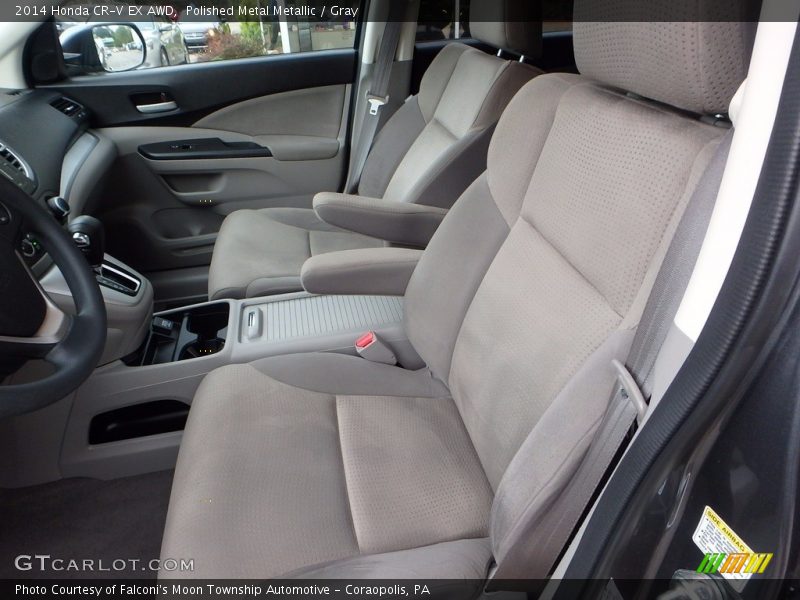 Polished Metal Metallic / Gray 2014 Honda CR-V EX AWD