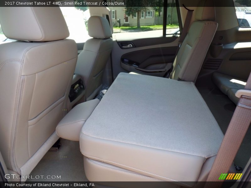 Siren Red Tintcoat / Cocoa/Dune 2017 Chevrolet Tahoe LT 4WD