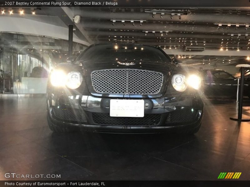 Diamond Black / Beluga 2007 Bentley Continental Flying Spur
